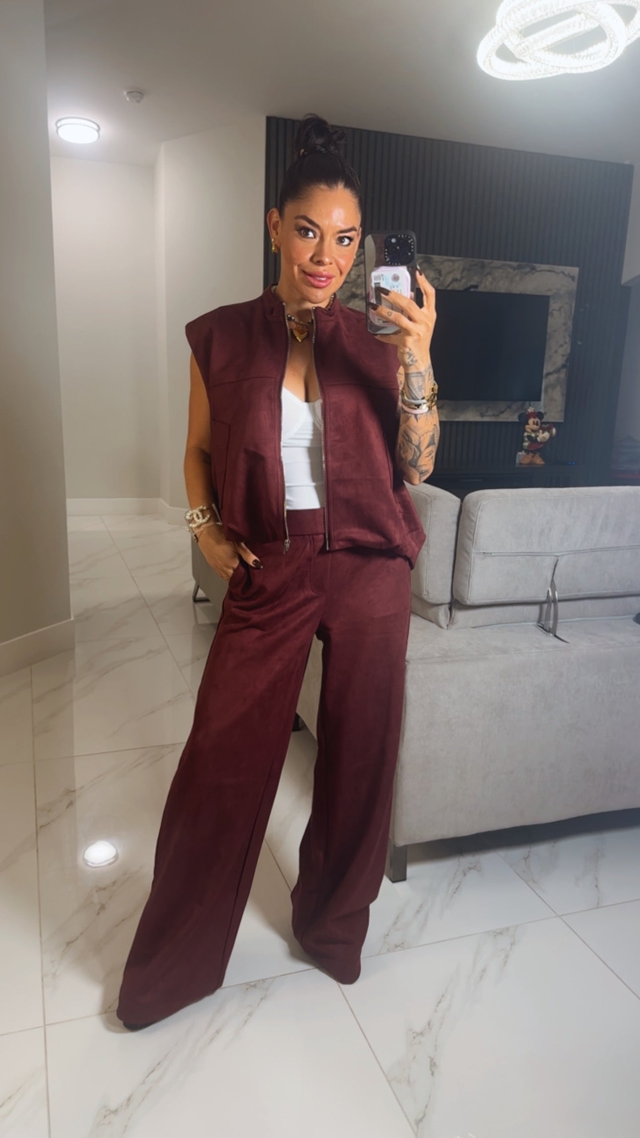 Cherry oversized Set