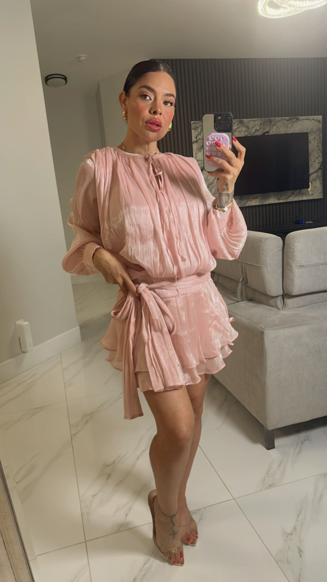 Glam Pink Dress