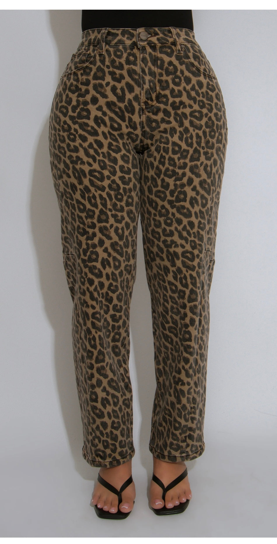 Animal print Jeans