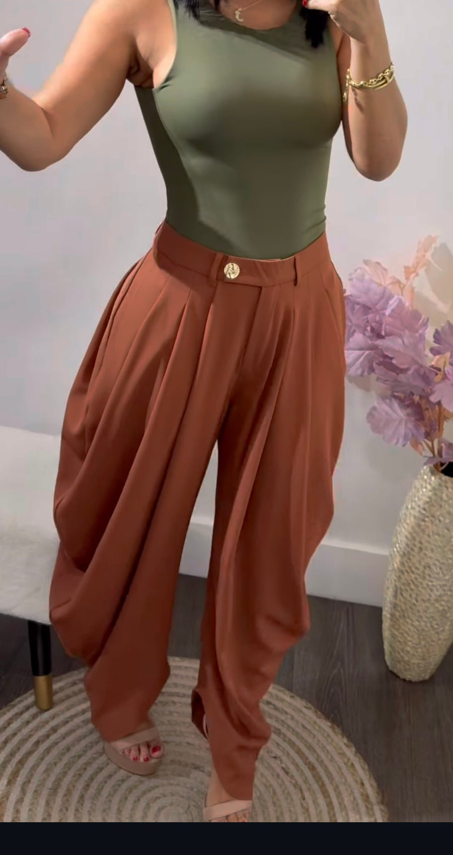Aladin black Pant