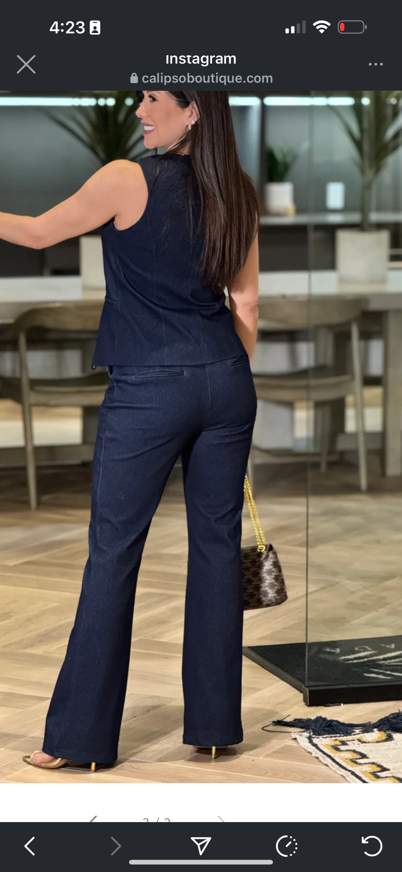 Dina Denim set