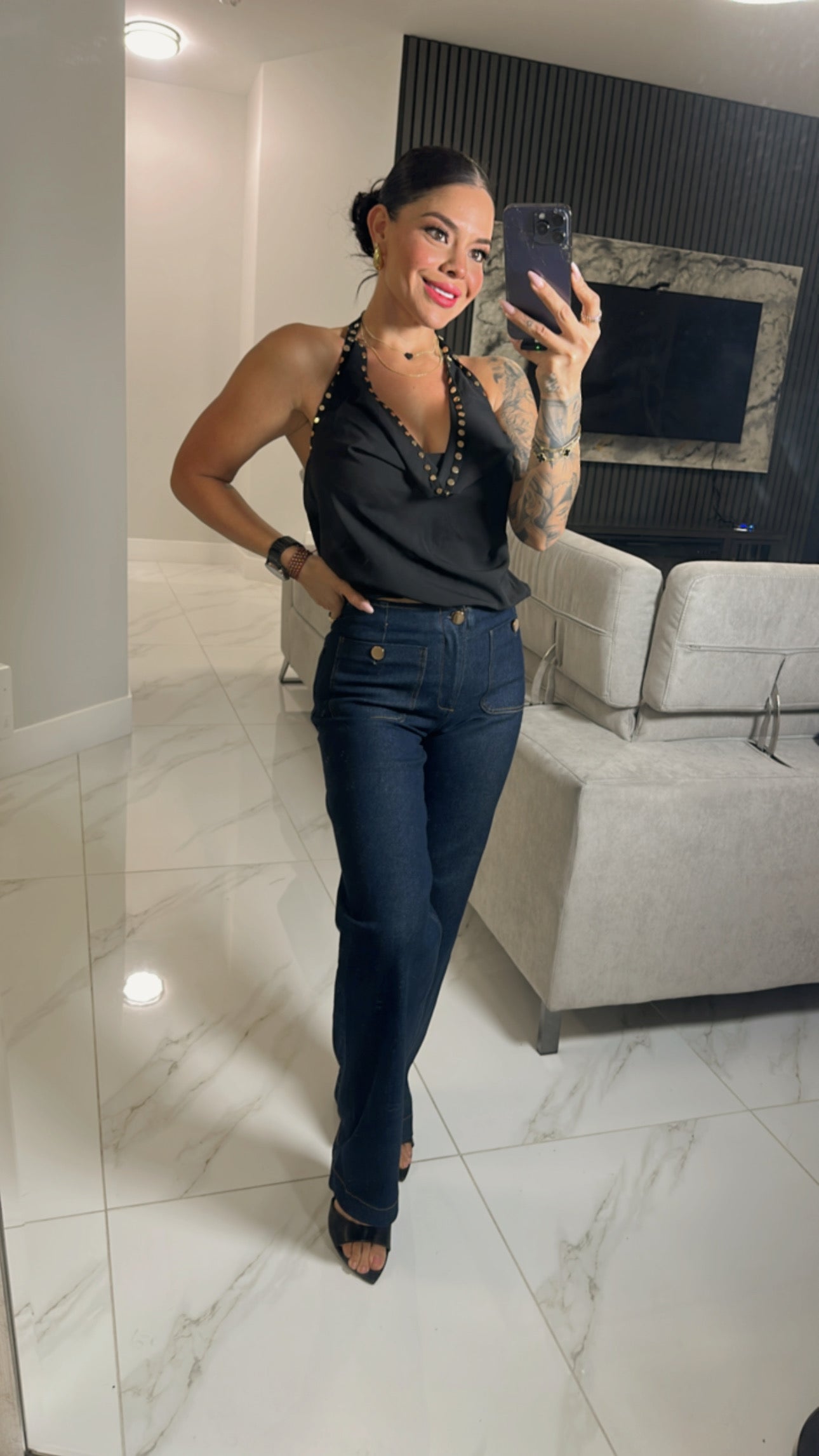 Aurora Dark Denim Jeans