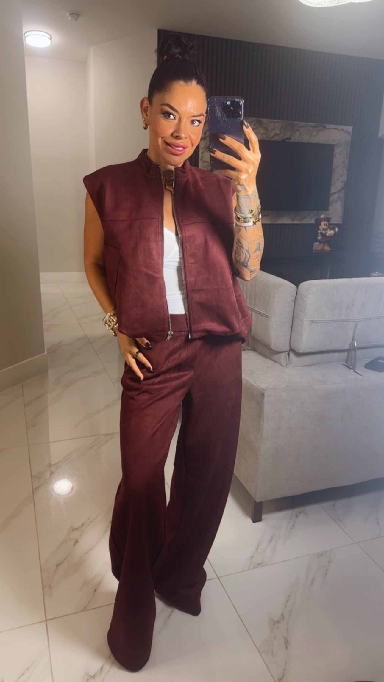 Cherry oversized Set