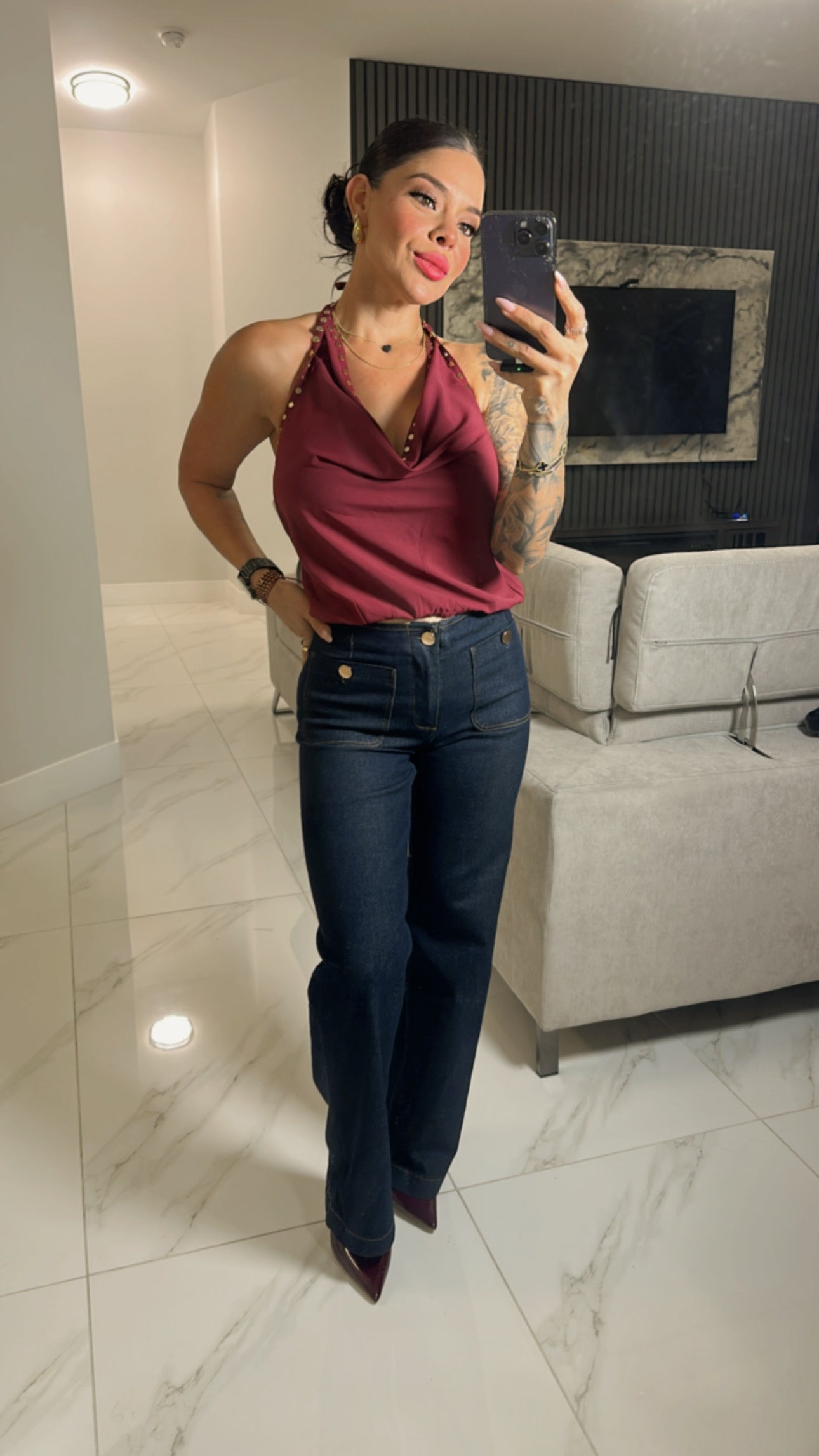 Aurora Dark Denim Jeans