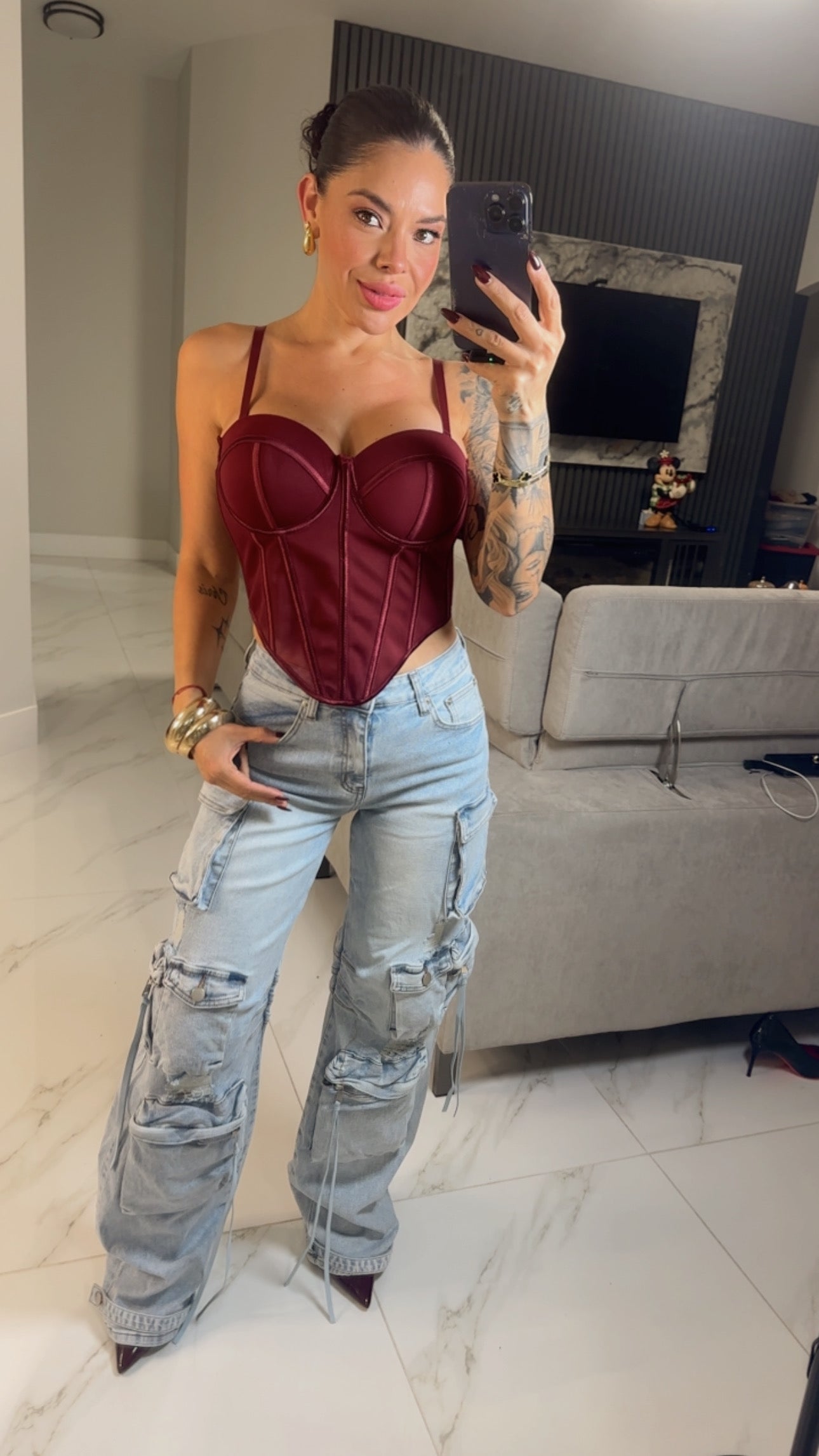 Karol cargo Jeans
