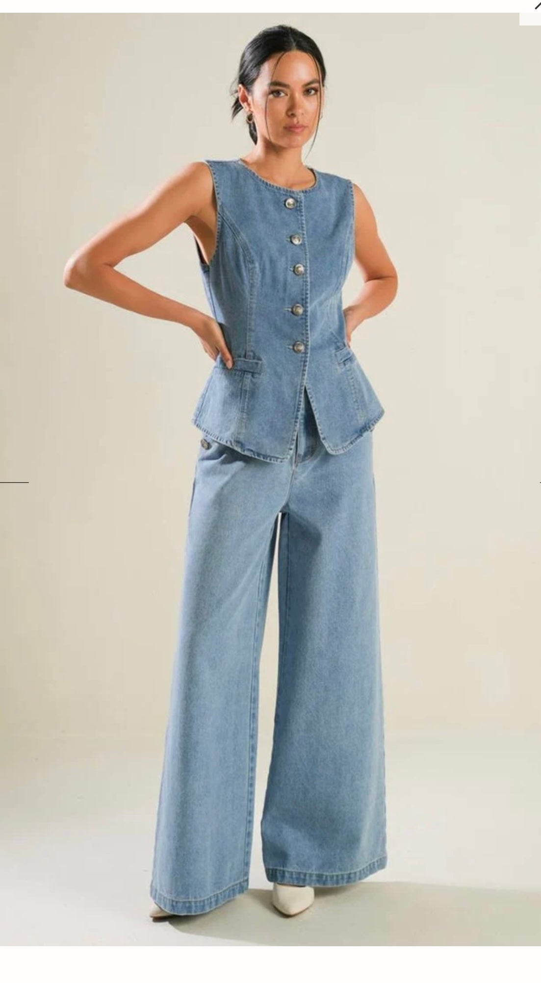 Giny Denim set