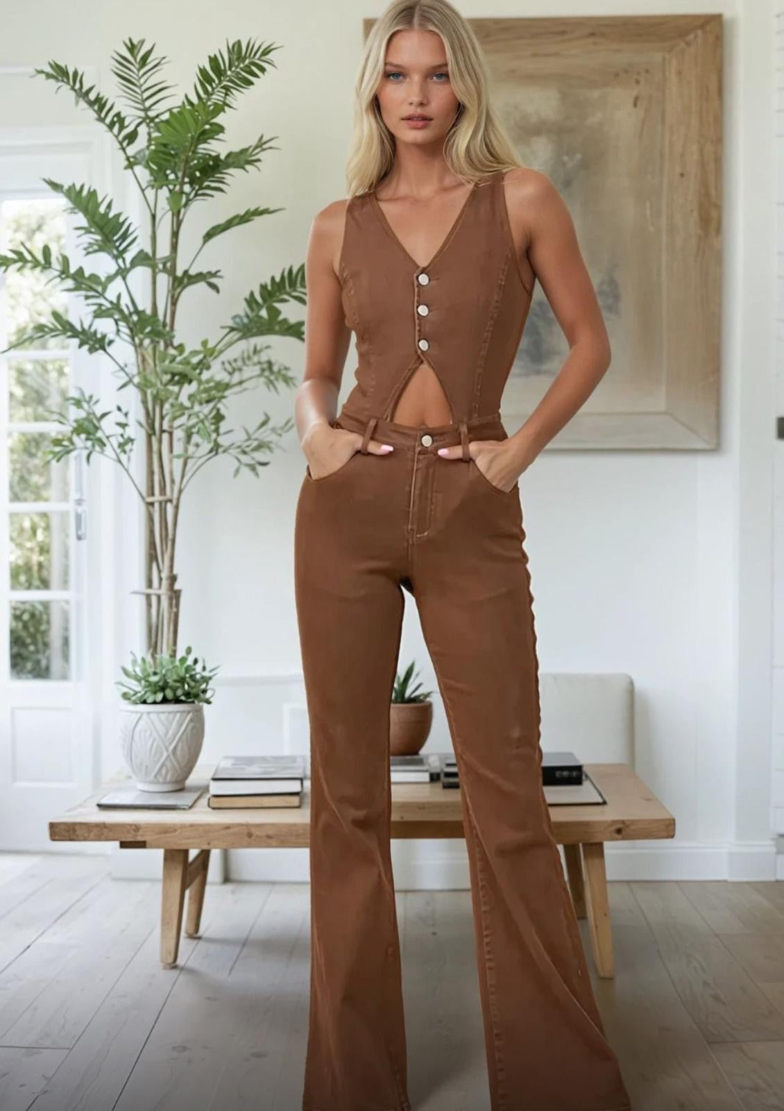 Kerlin Denim Jumpsuit