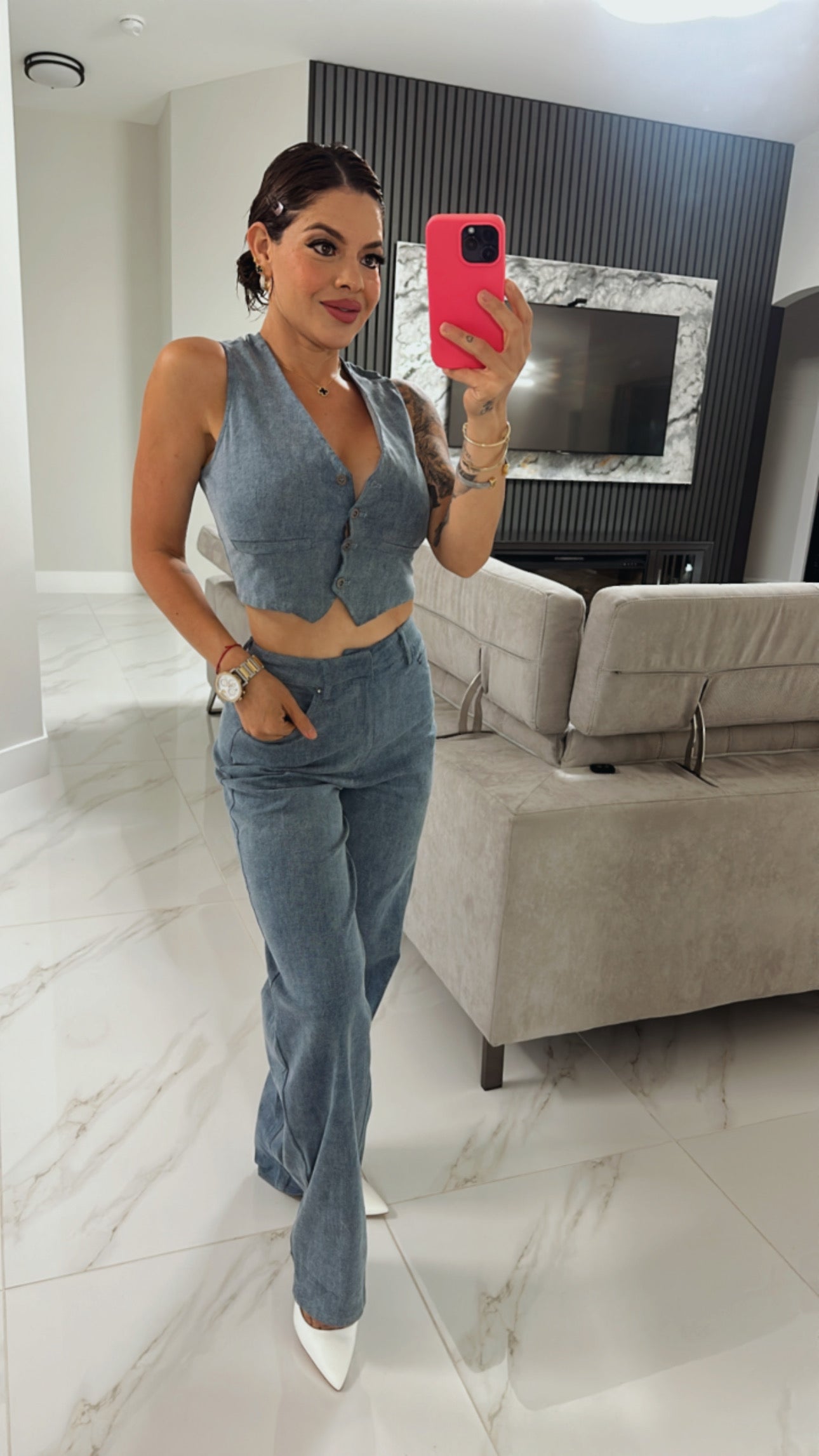 Denim Katherine set