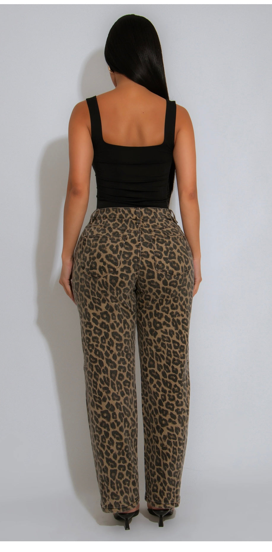 Animal print Jeans