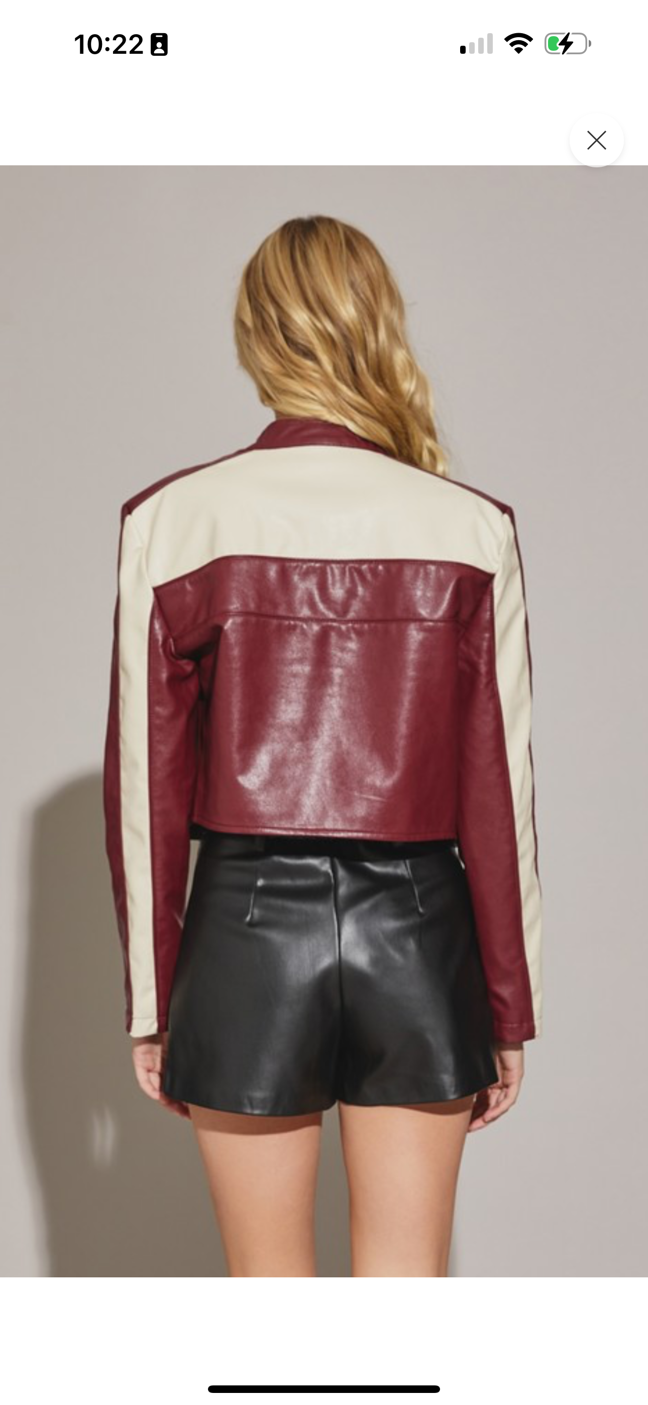 Burgundy Jacket