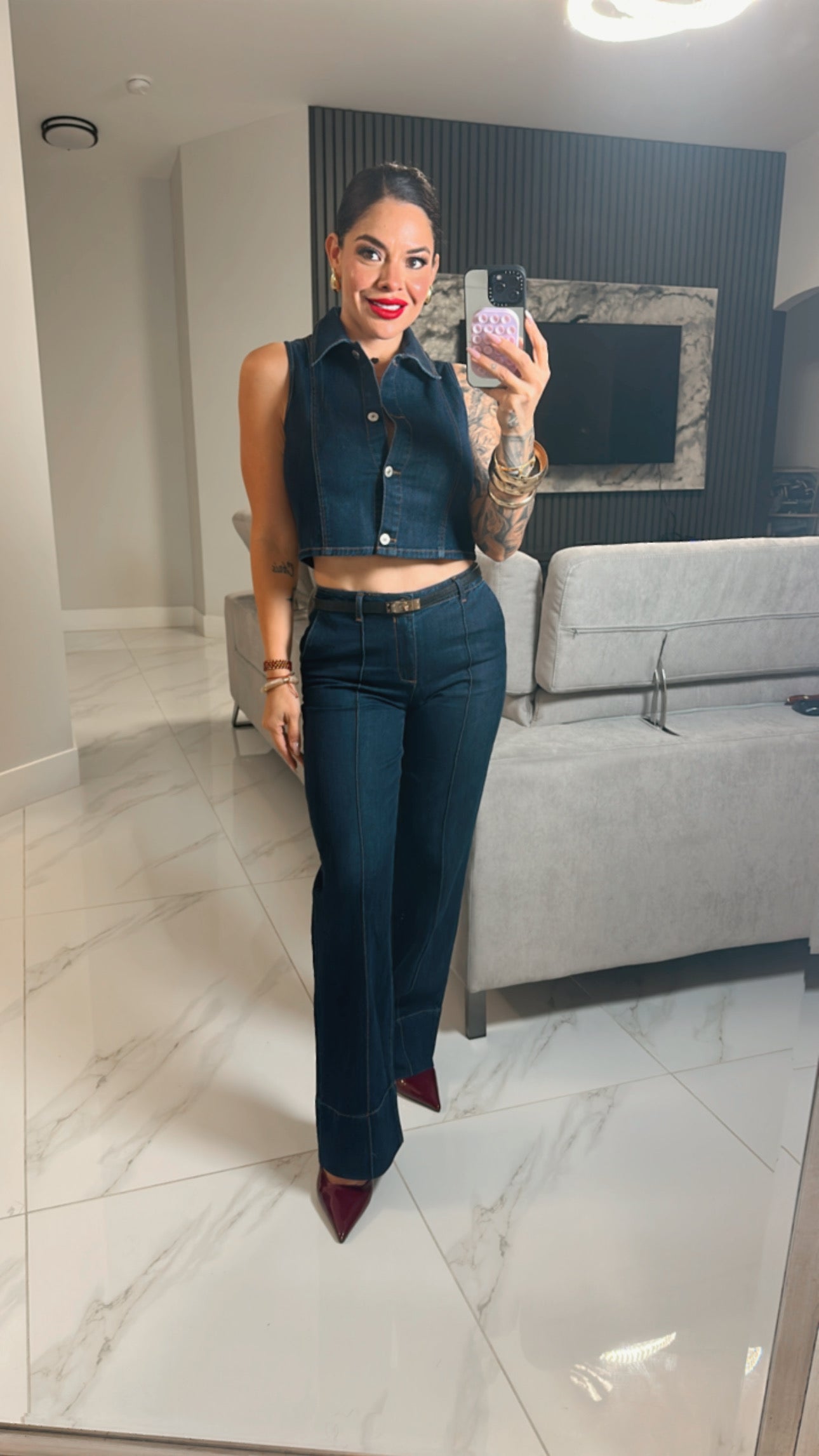 Ivi Denim Set