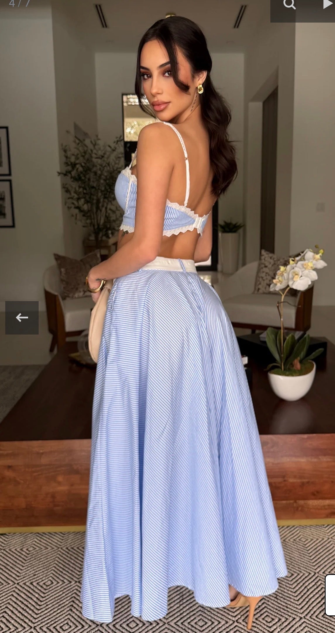 Celina Skirt set