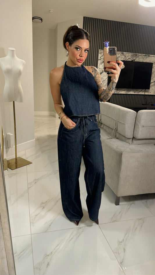 Dark Denim set