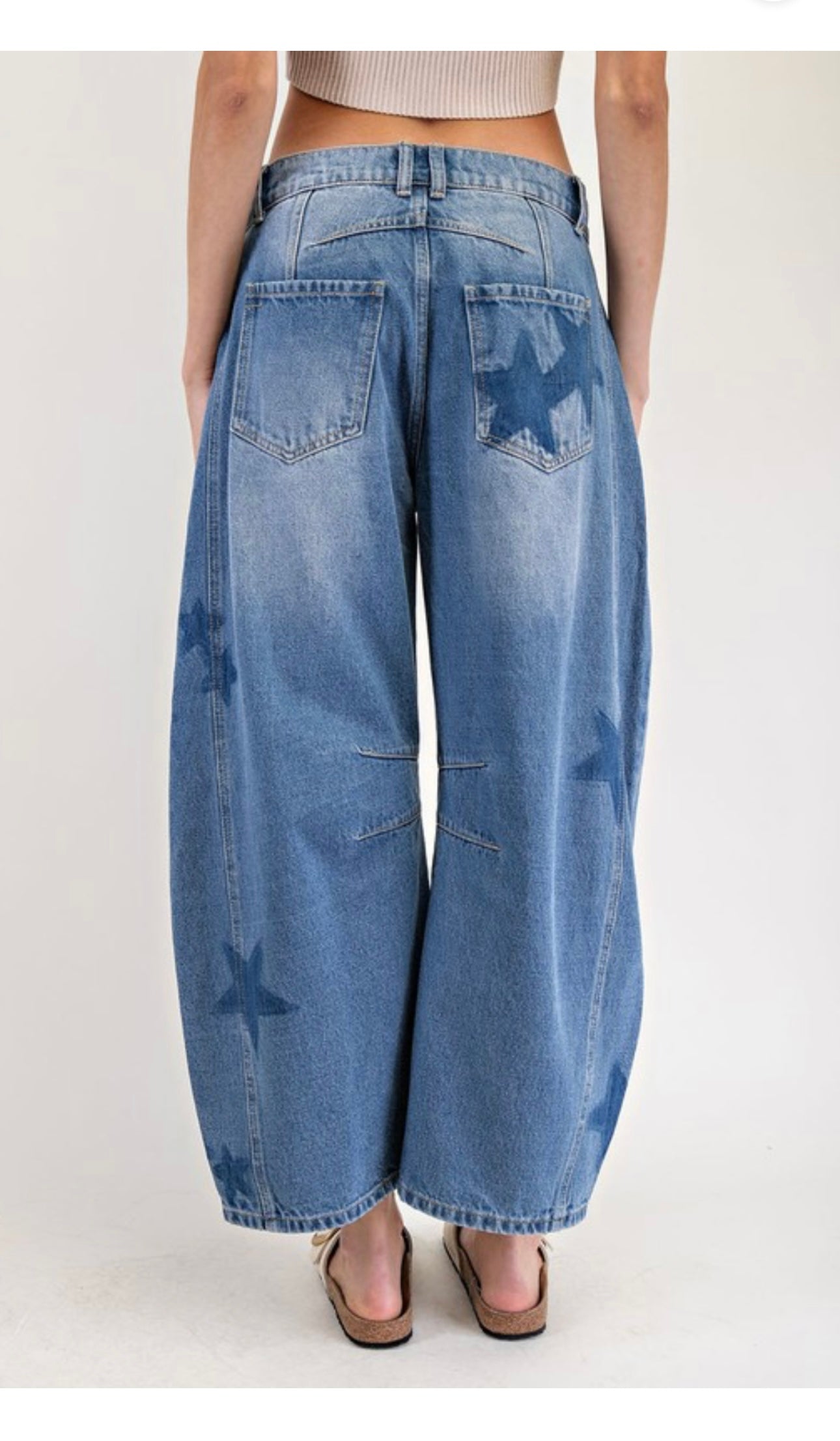 Star Barrel Jeans