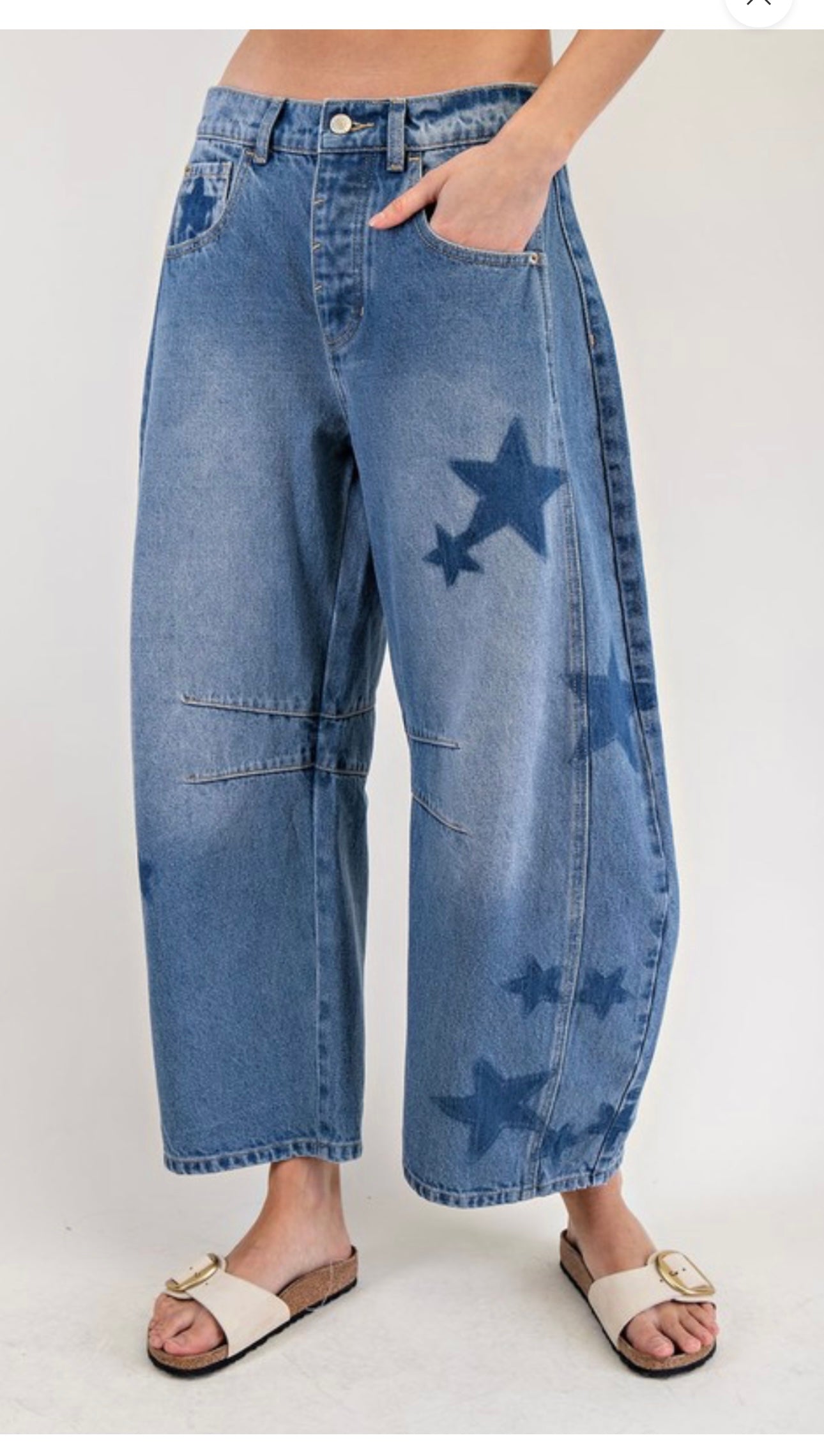 Star Barrel Jeans