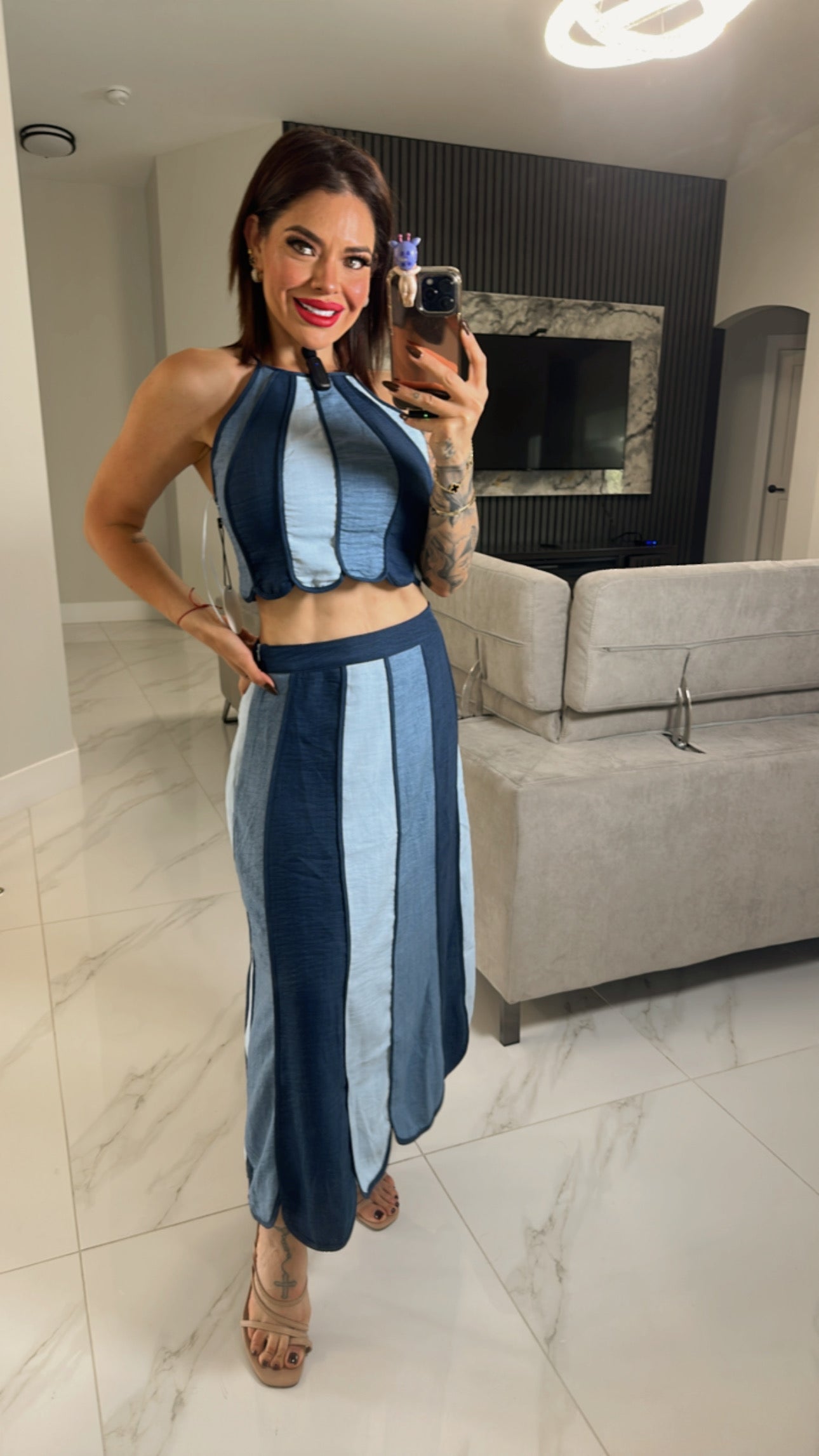 Karola Skirt set