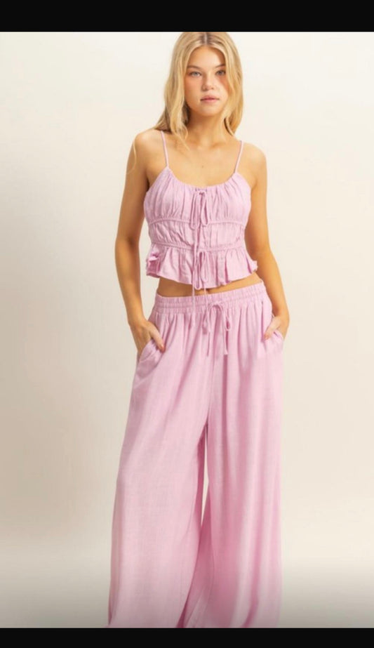 Cami Baby pink Set