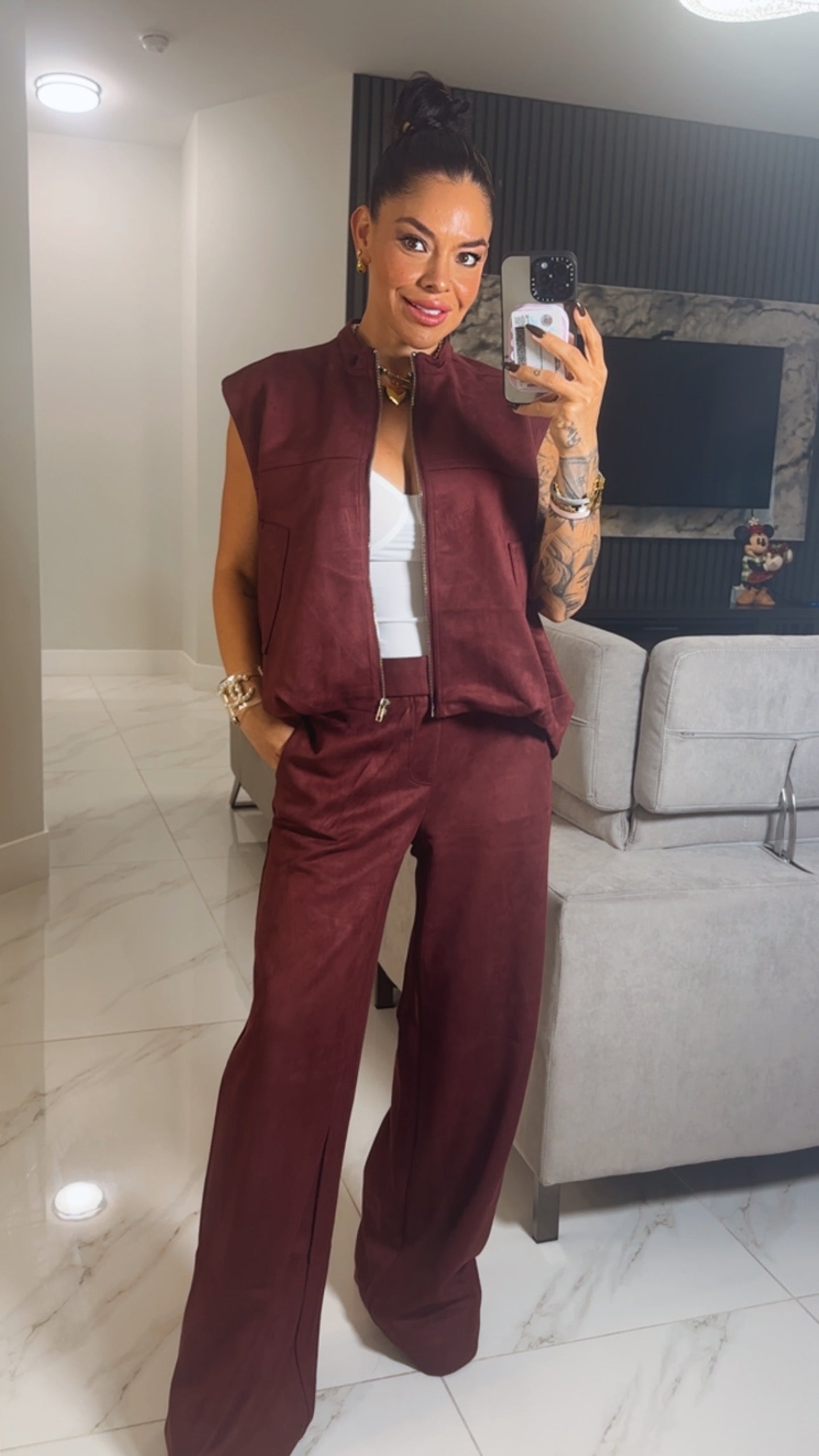 Cherry oversized Set