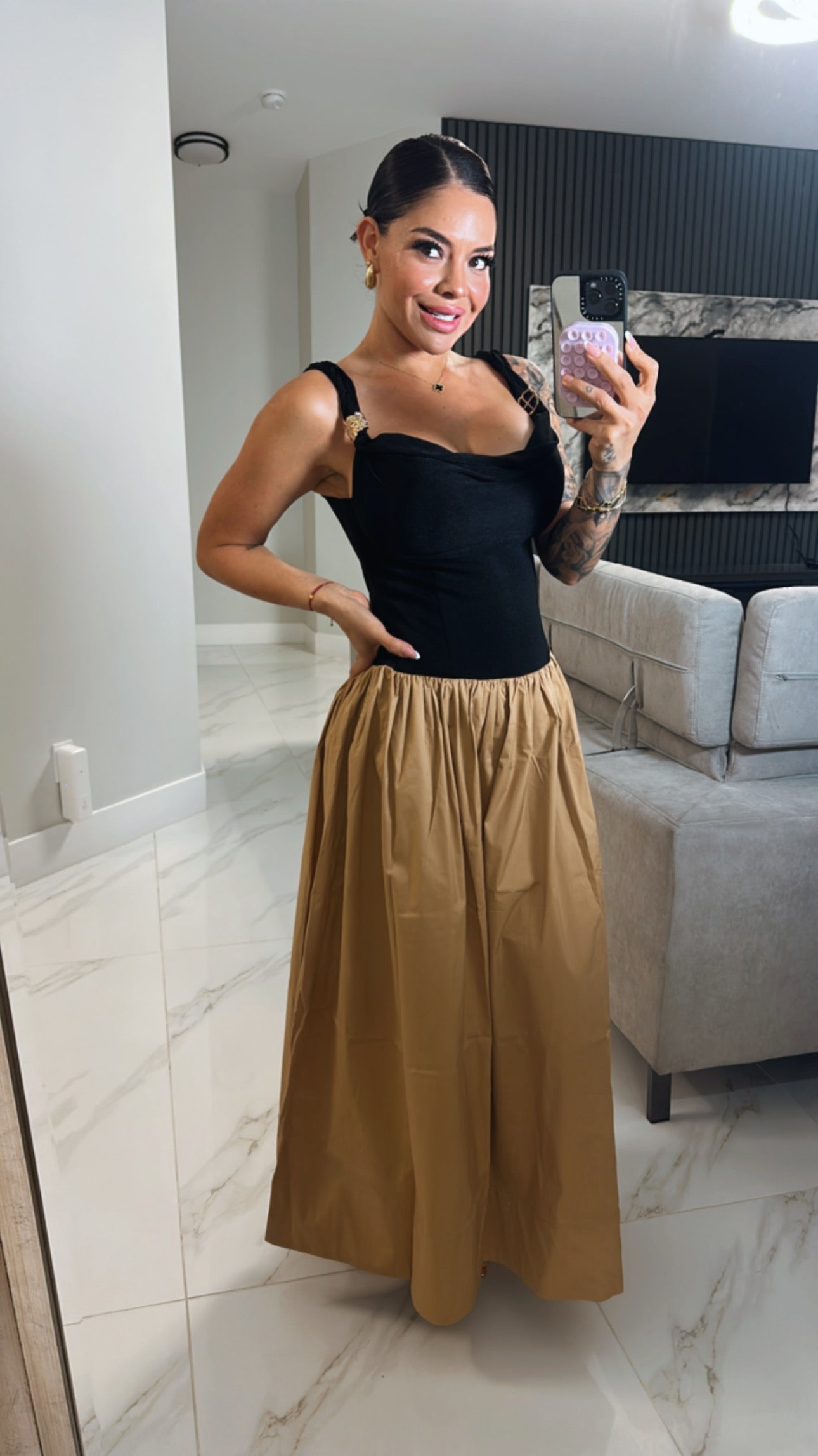 Lauren Two tones Dress
