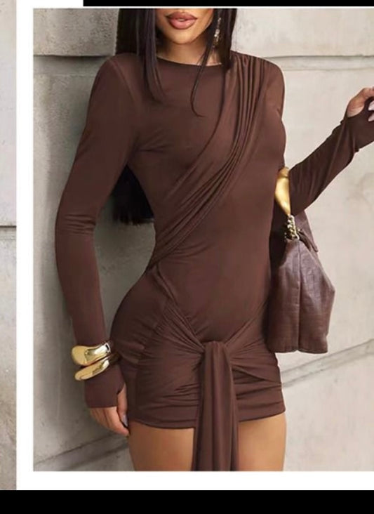 LNGSLV PADDED MINI DRESS