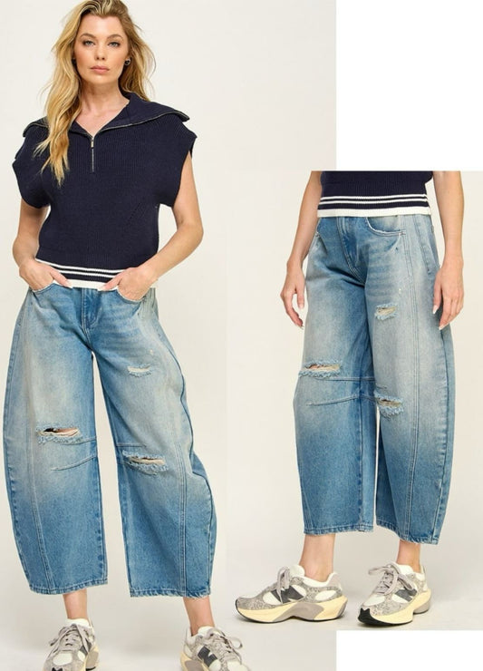 Maty Barrel Jeans