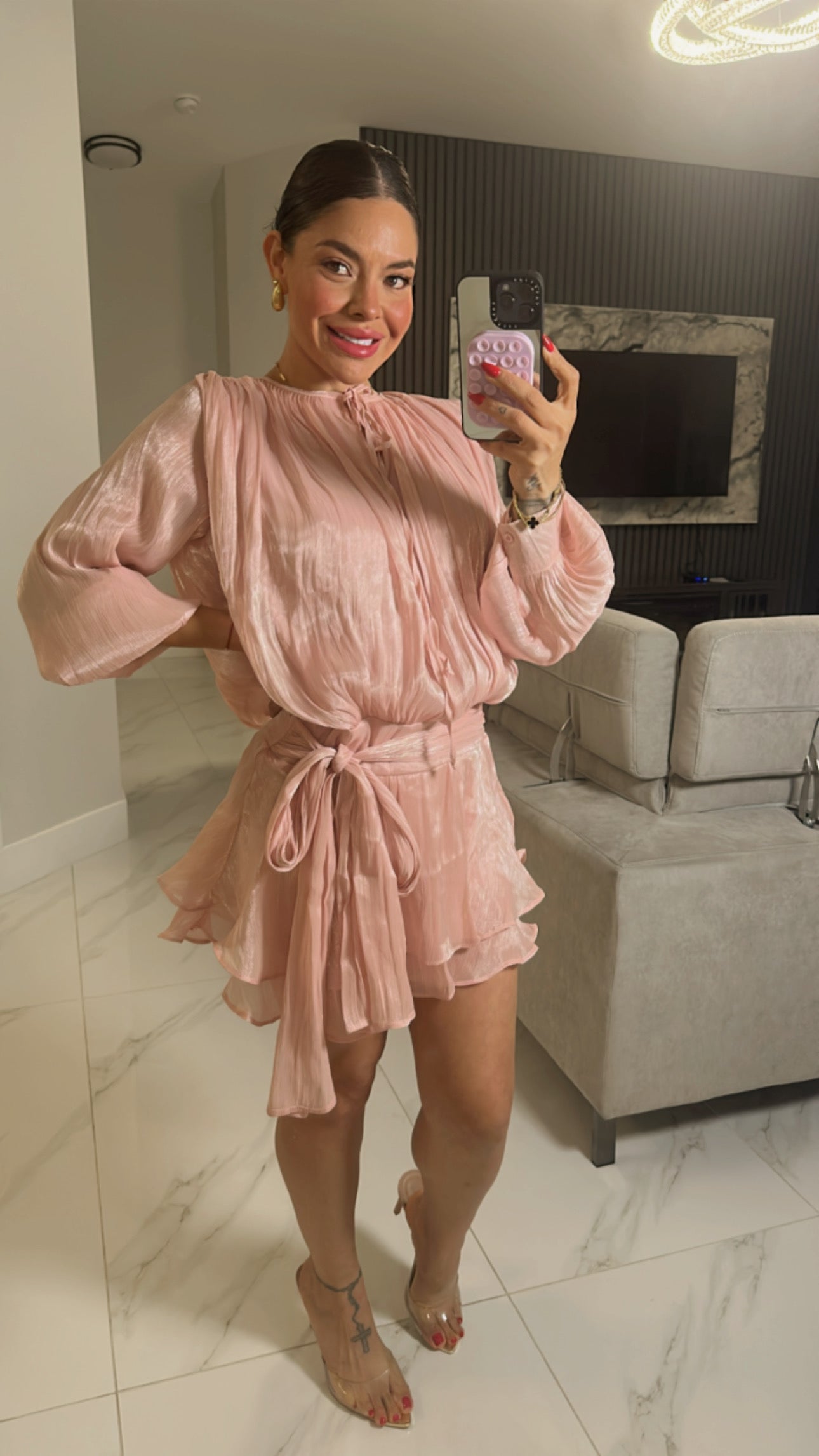 Glam Pink Dress