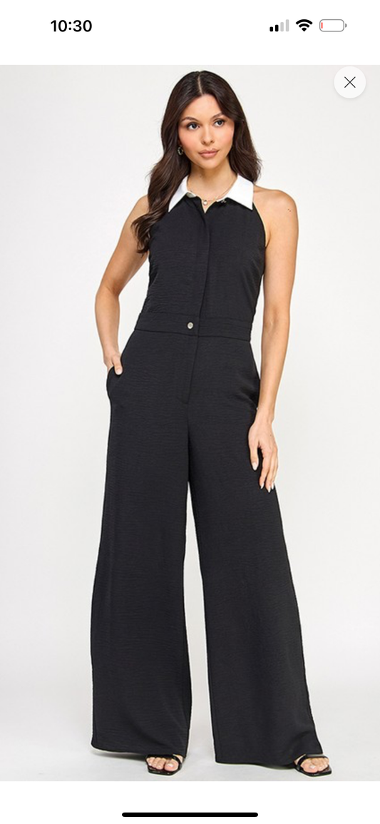 Honey Contrast Jumpsuit