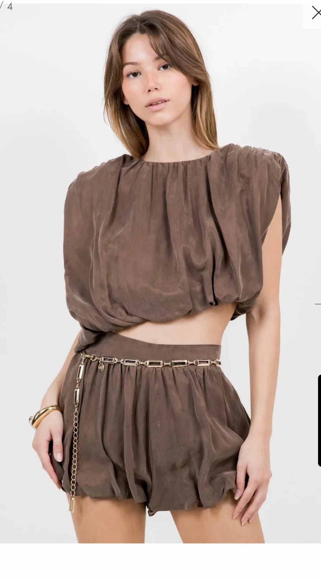 Mocha/White Bubble set