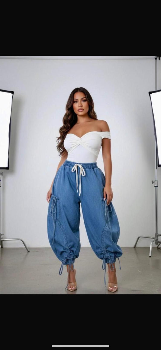 Eunice cargo Aladin jeans