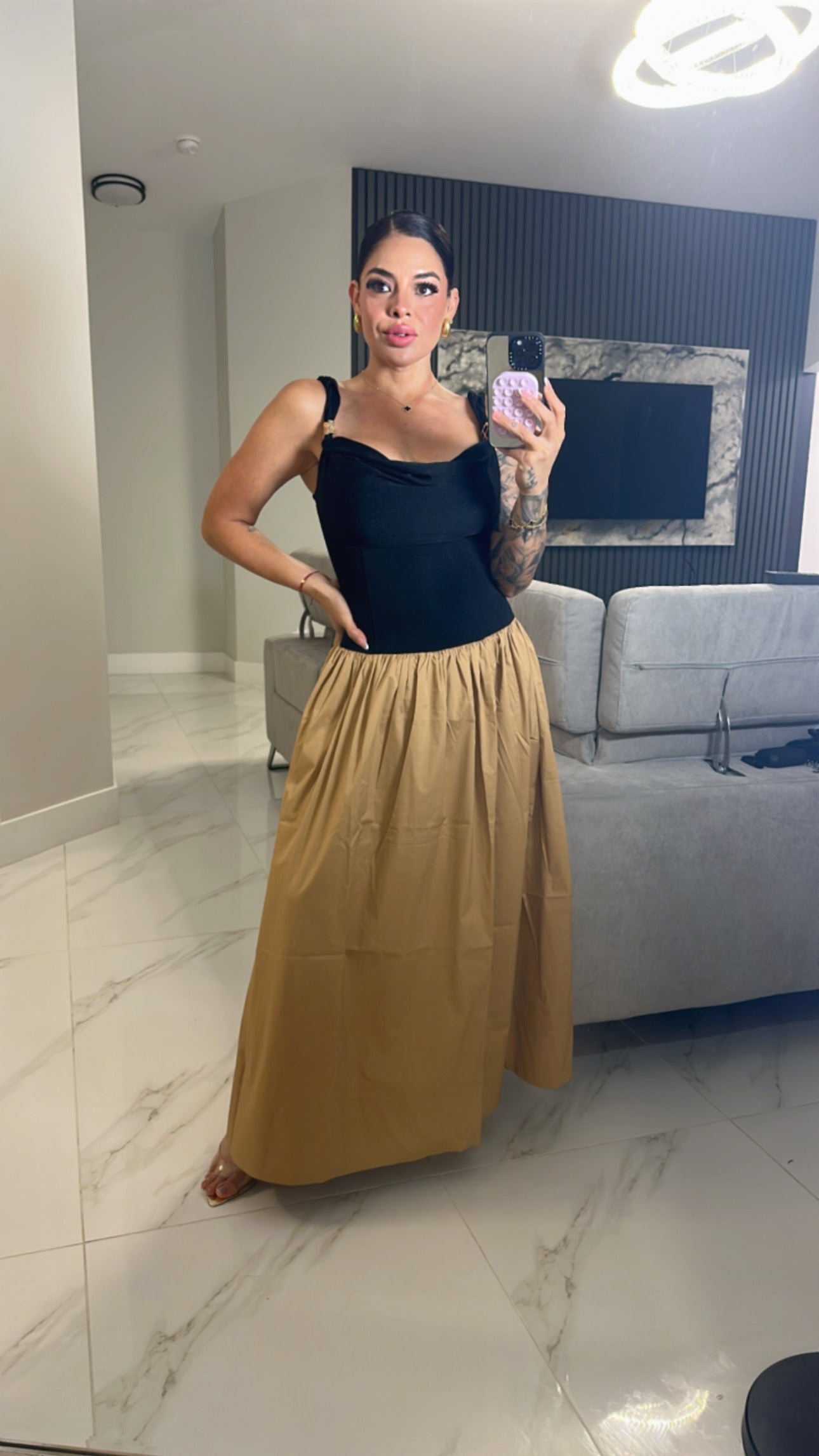 Lauren Two tones Dress