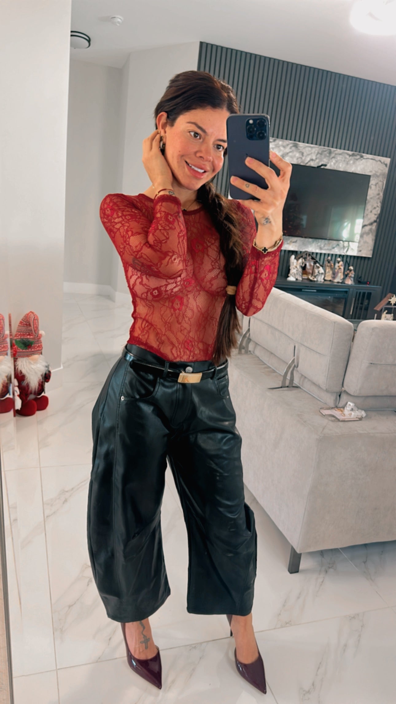 Burgundy body