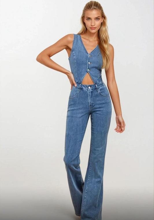 Kerlin Denim Jumpsuit