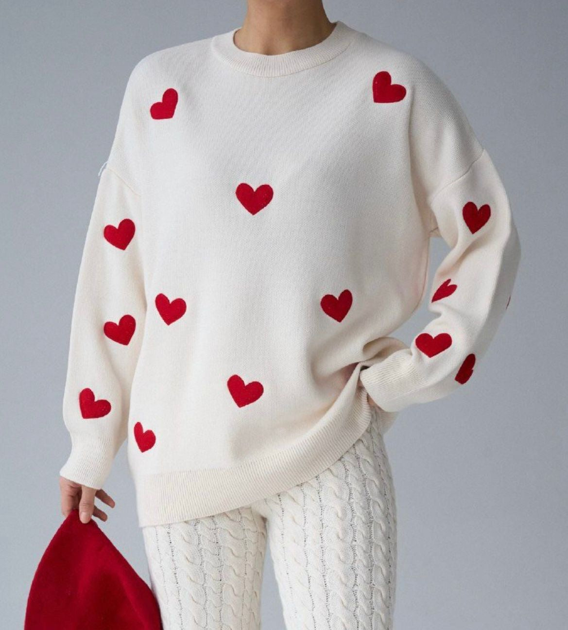 Heart sweater