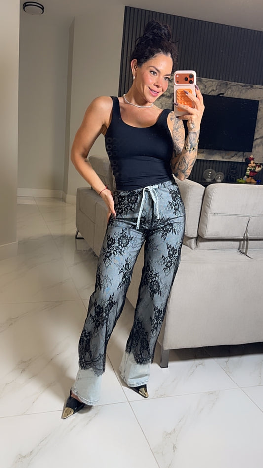 Lace Aurora Jeans