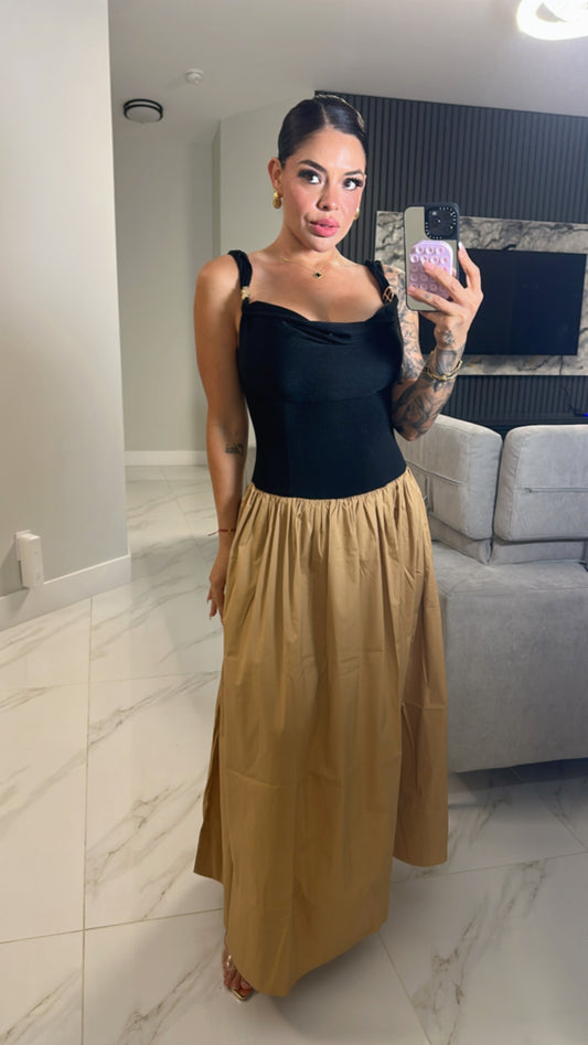 Lauren Two tones Dress