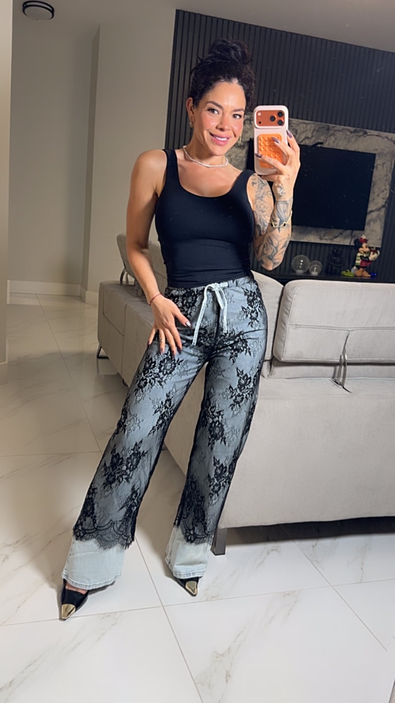 Lace Aurora Jeans