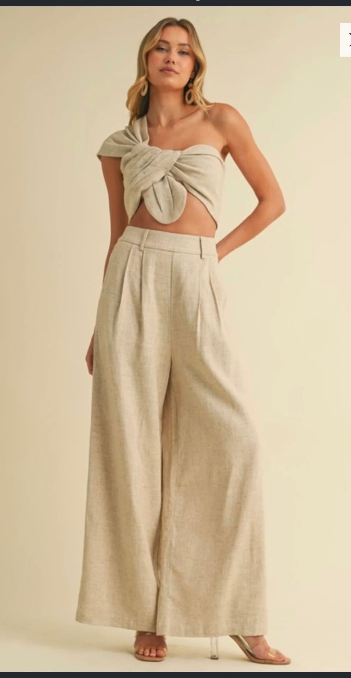 Linen Andrea Set