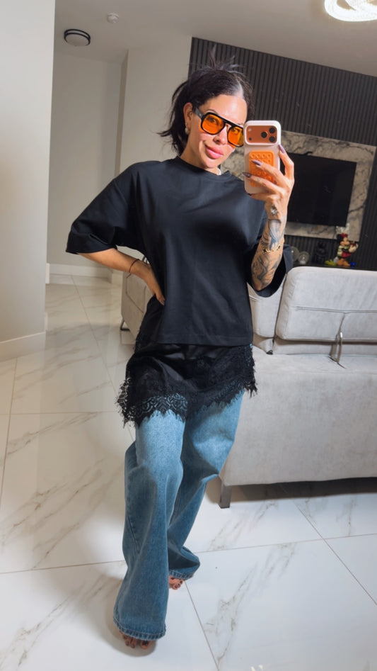 Lace T-shirt
