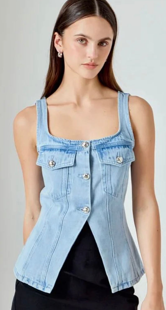 Dany Denim Vest