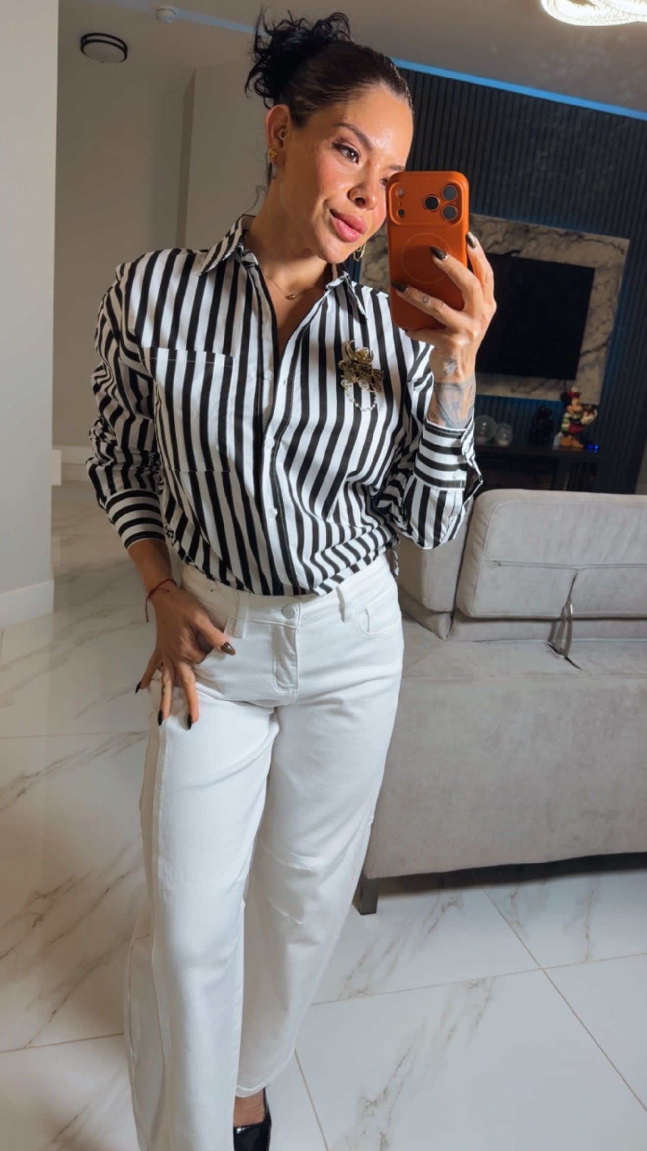 Stripe blusa