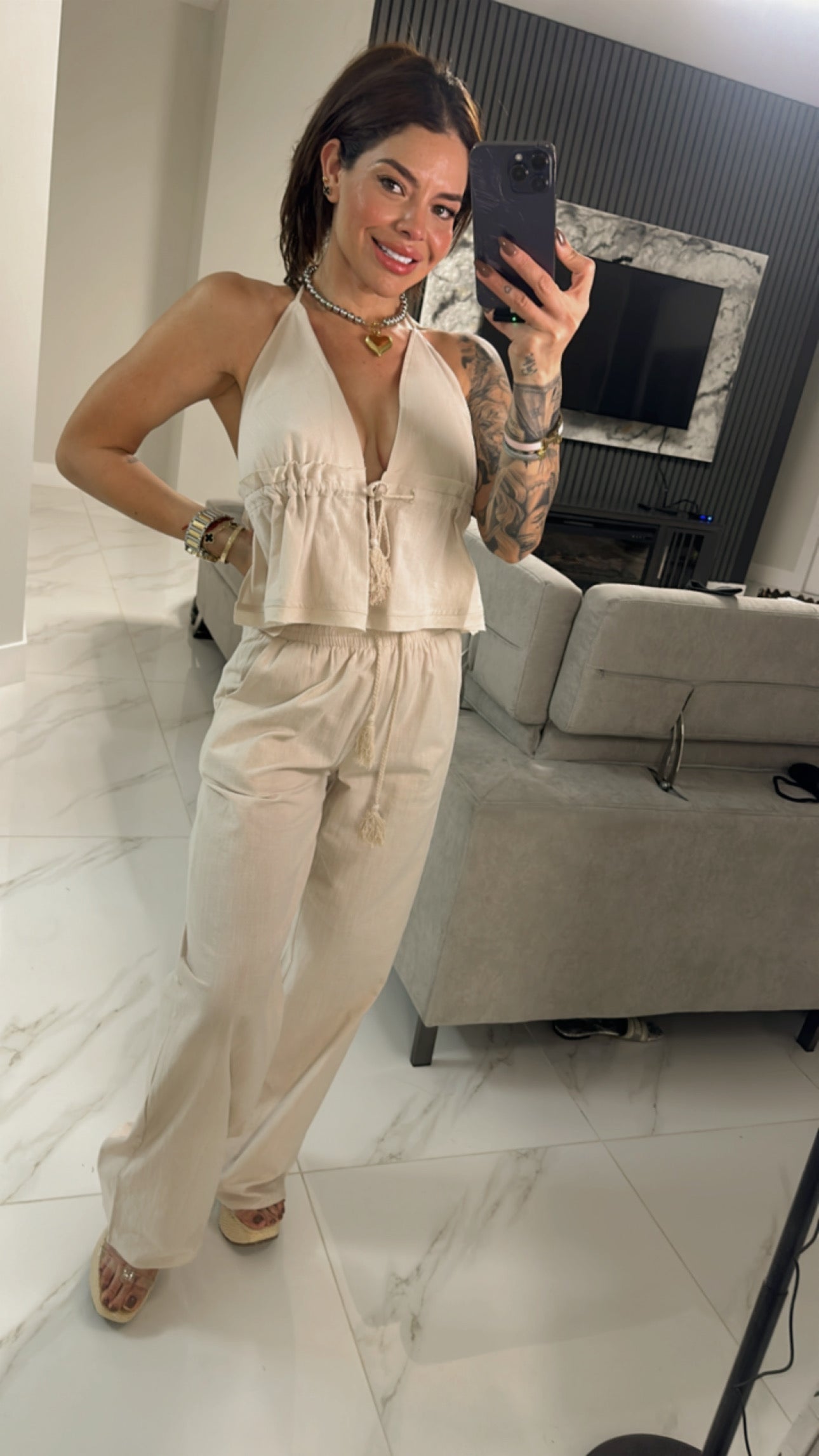 Roxy Linen Set