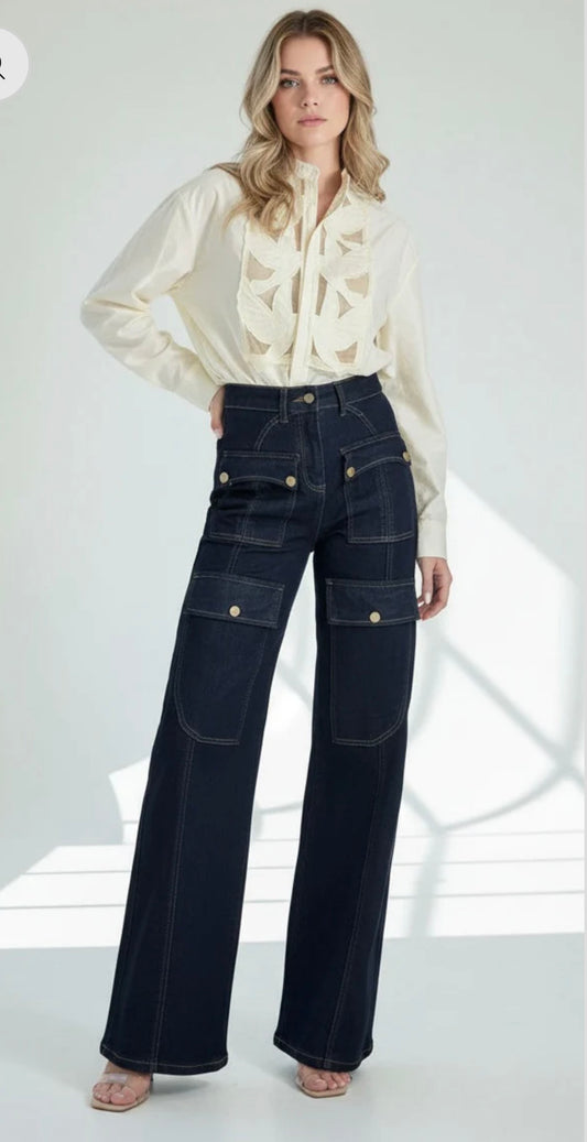 Pockets Deninm Jeans