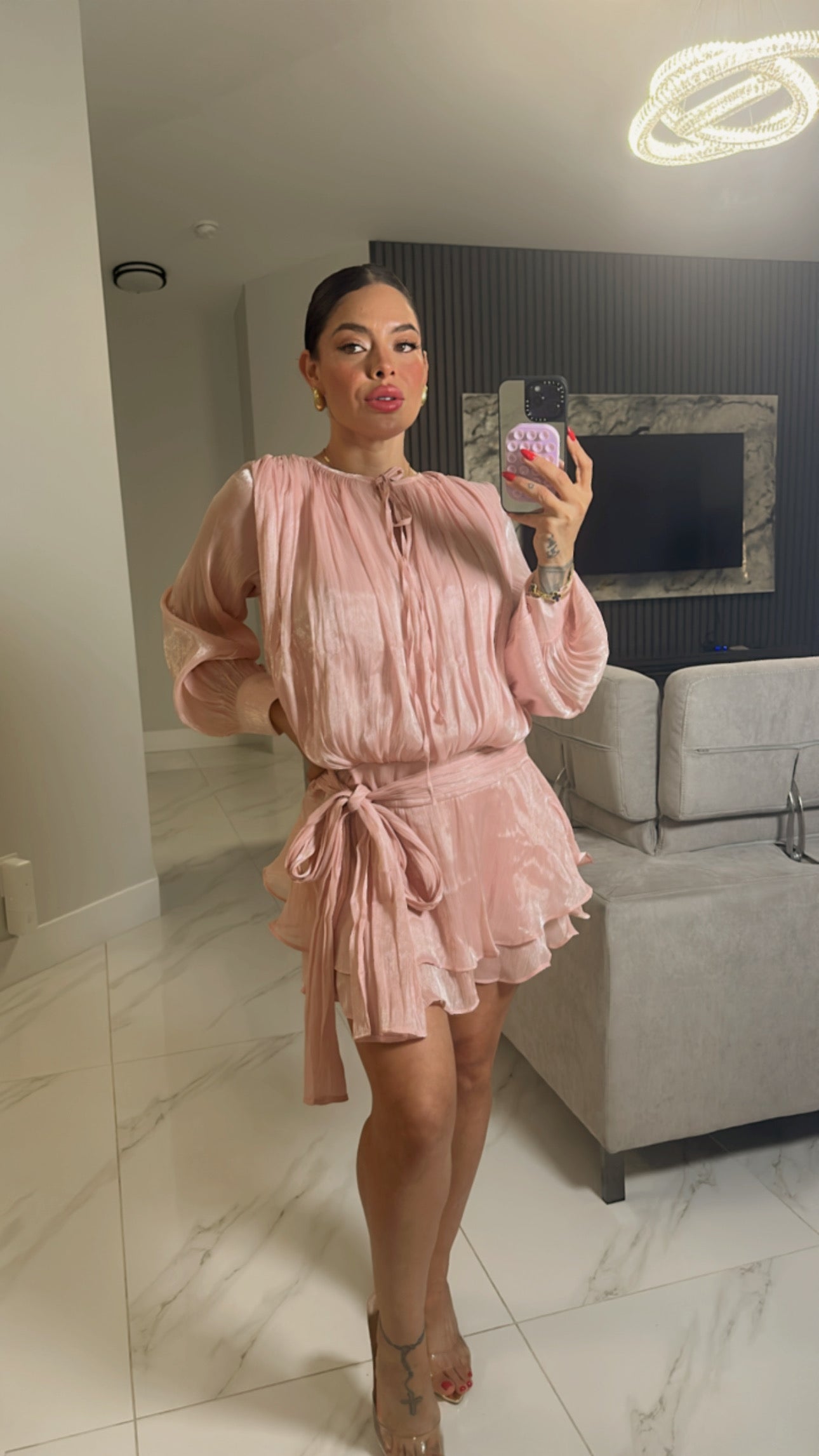 Glam Pink Dress