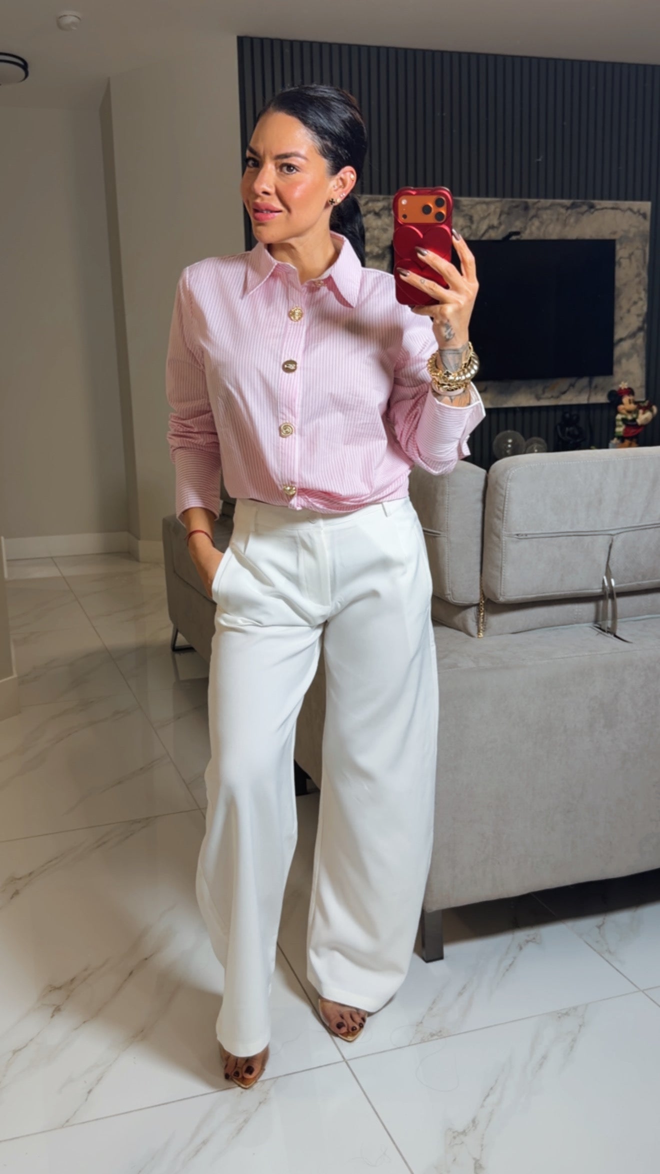 Aranza white pant