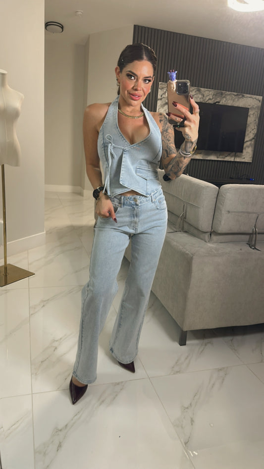 Lucrecia Denim Set