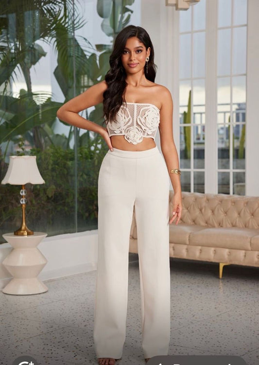 Liah Set off white