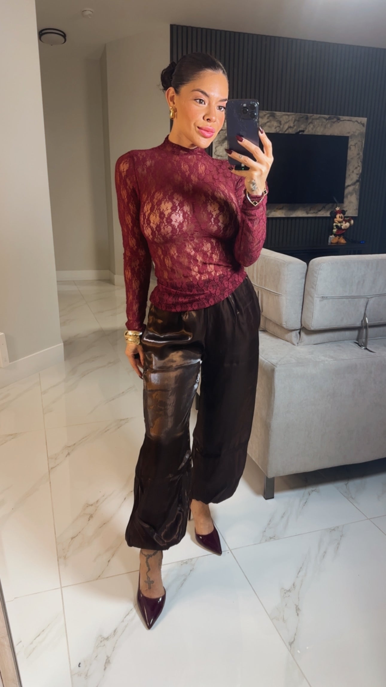 Brow bubble pant