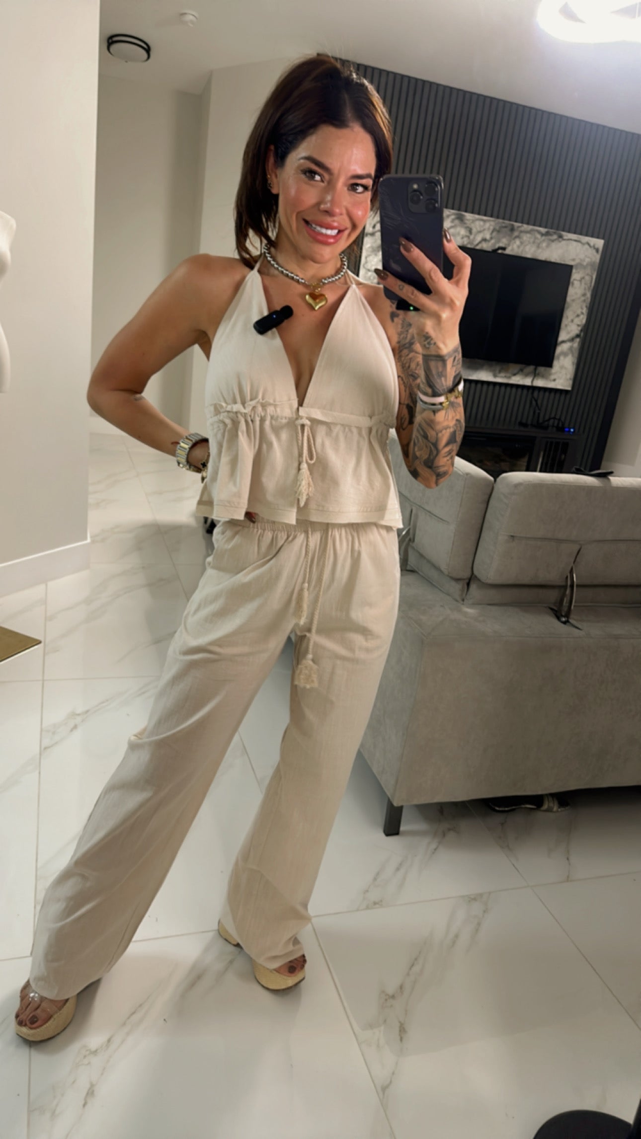 Roxy Linen Set