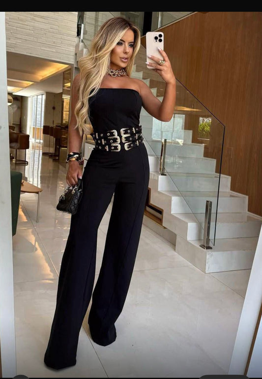 Gold Buckles Jumpsuit