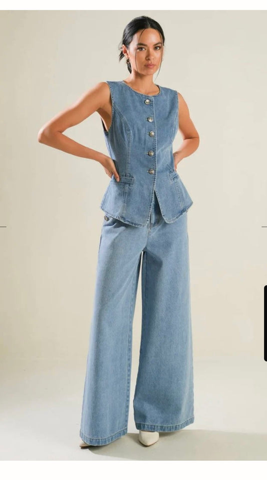 Giny Denim set
